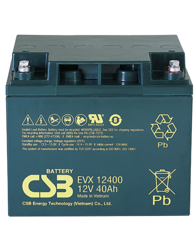 CSB EVX 12400. Аккумулятор герметичный свинцово-кислотный. CSB в Костроме