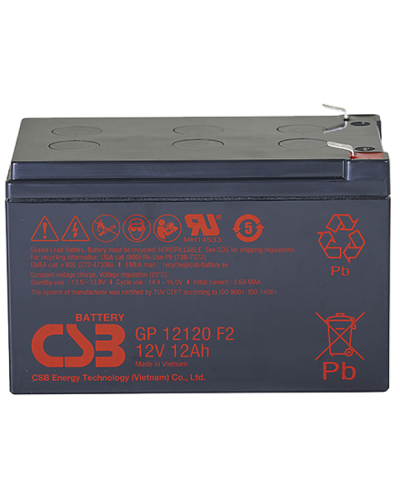 CSB GP 12120. Аккумулятор герметичный свинцово-кислотный. CSB в Костроме