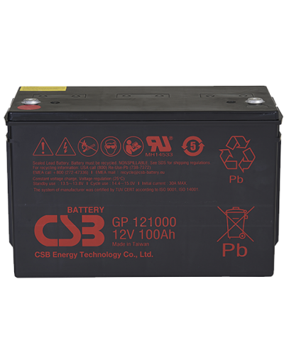 CSB GP 121000. Аккумулятор герметичный свинцово-кислотный. CSB в Костроме