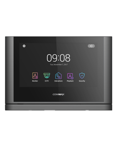 CDV-1024MA/VZ (светлое серебро) Black Smog. Монитор видеодомофона цветной. Commax в Костроме
