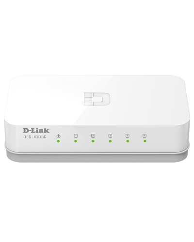 DES-1005C/B1A. Коммутатор с 5 портами 10/100Base-TX. D-Link в Костроме