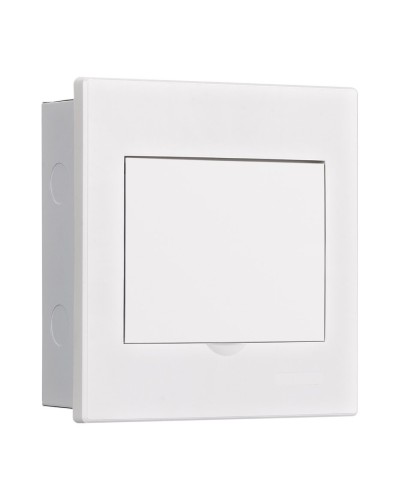 Корпус ЩРВ-М 6 модулей IP41 встраиваемый белая дверь (31101DEK). Корпус пластиковый. DEKraft в Костроме