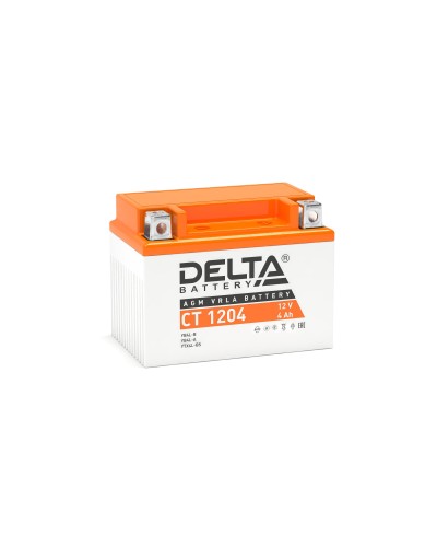 Delta CT 1204. Аккумулятор герметичный свинцово-кислотный стартерный. Delta в Костроме