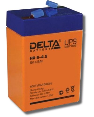 Delta HR 6-4.5. Аккумулятор герметичный свинцово-кислотный. Delta в Костроме