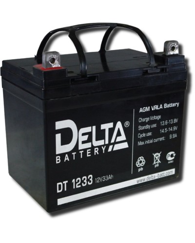 Delta DT 1233. Аккумулятор герметичный свинцово-кислотный. Delta в Костроме