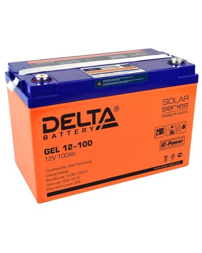 Delta GEL 12-100. Аккумулятор герметичный свинцово-кислотный. Delta в Костроме