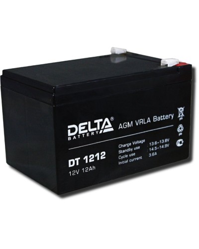 Delta DT 1212. Аккумулятор герметичный свинцово-кислотный. Delta в Костроме