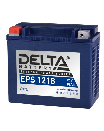 Delta EPS 1218. Аккумулятор герметичный свинцово-кислотный стартерный. Delta в Костроме