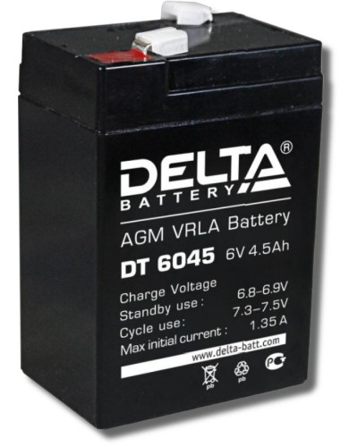 Delta DT 6045. Аккумулятор герметичный свинцово-кислотный. Delta в Костроме