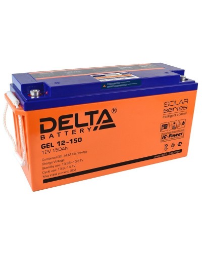 Delta GEL 12-150. Аккумулятор герметичный свинцово-кислотный. Delta в Костроме
