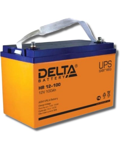 Delta HR 12-100. Аккумулятор герметичный свинцово-кислотный. Delta в Костроме