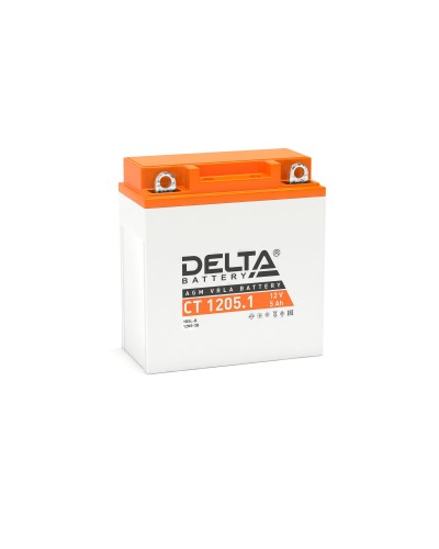 Delta CT 1205.1. Аккумулятор герметичный свинцово-кислотный стартерный. Delta в Костроме