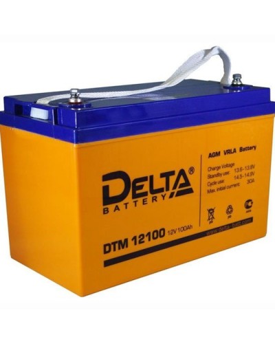 Delta DTM 12100 L. Аккумулятор герметичный свинцово-кислотный. Delta в Костроме