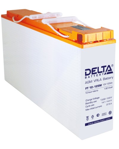 Delta FT 12-125 M. Аккумулятор герметичный свинцово-кислотный. Delta в Костроме