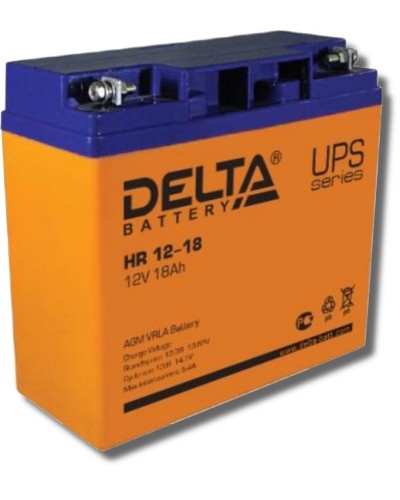 Delta HR 12-18. Аккумулятор герметичный свинцово-кислотный. Delta в Костроме