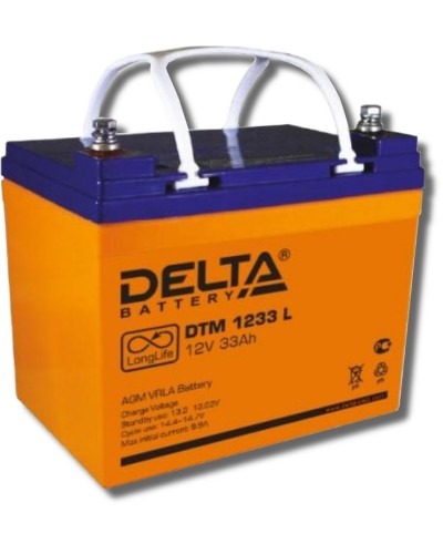 Delta DTM 1233 L. Аккумулятор герметичный свинцово-кислотный. Delta в Костроме