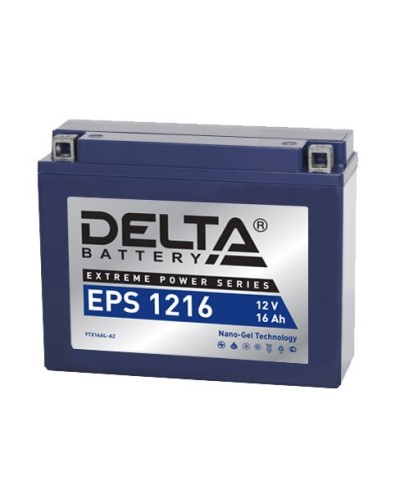Delta EPS 1216. Аккумулятор герметичный свинцово-кислотный стартерный. Delta в Костроме