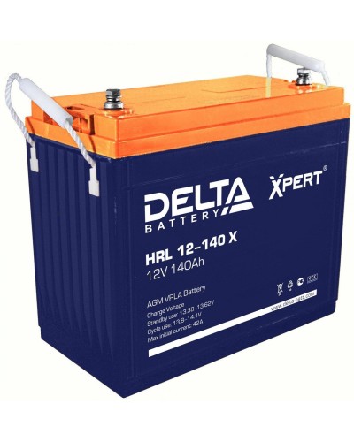 Delta HRL 12-140 X. Аккумулятор герметичный свинцово-кислотный. Delta в Костроме
