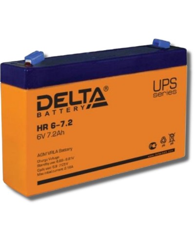 Delta HR 6-7.2. Аккумулятор герметичный свинцово-кислотный. Delta в Костроме