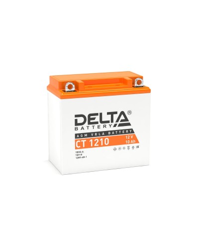Delta CT 1210. Аккумулятор герметичный свинцово-кислотный стартерный. Delta в Костроме