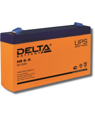 Delta HR 6-9. Аккумулятор герметичный свинцово-кислотный. Delta в Костроме