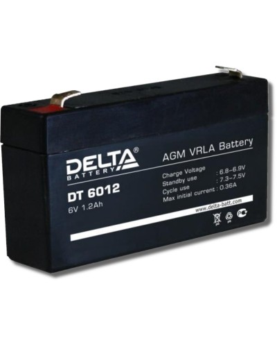 Delta DT 6012. Аккумулятор герметичный свинцово-кислотный. Delta в Костроме