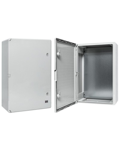 Бокс пластиковый с монтажной платой 600х400х200 IP65 PROxima (PB65MP008). Бокс пластиковый антивандальный. EKF в Костроме