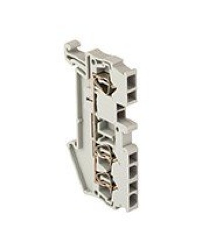 JXB-ST-2.5 3-проводная, серая (plc-jxb-st-2.5-3). Колодка клеммная пружинная. EKF в Костроме