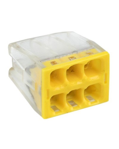СМК 2273-246 6-проводная PROxima (plc-smk-2273-246). Строительно-монтажная клемма с пастой. EKF в Костроме