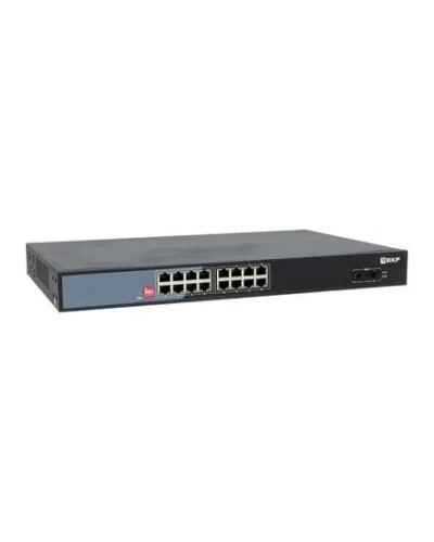 TSX-U-2GX/SFP-16GTP-R. Промышленный неуправляемый коммутатор. EKF в Костроме