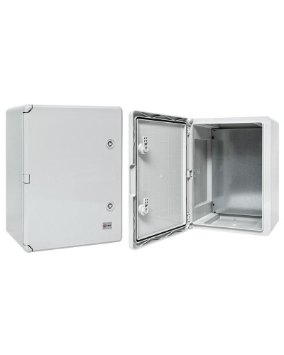 Бокс пластиковый с монтажной платой 400х300х220 IP65 PROxima (PB65MP004). Бокс пластиковый антивандальный. EKF в Костроме