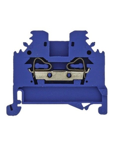 JXB-S-2.5 2-проводная, синяя (plc-jxb-s-2.5b). Колодка клеммная пружинная. EKF в Костроме