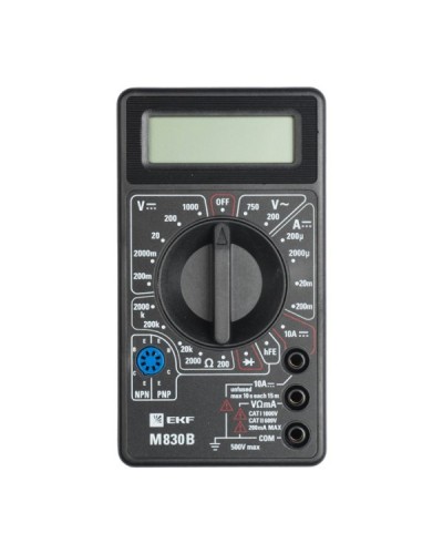 Мультиметр цифровой M830B Master (In-180701-bm830B). Мультиметр цифровой. EKF в Костроме