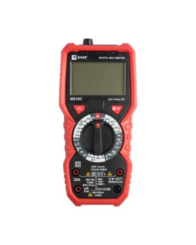 Мультиметр цифровой MS18C Expert (In-180701-pm18C). Мультиметр цифровой. EKF в Костроме