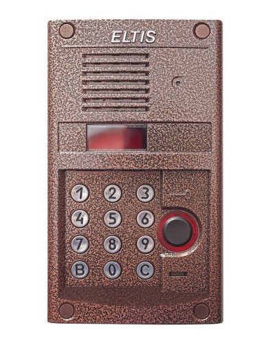 DP300-RDC24 (медь). Блок вызова домофона. ELTIS в Костроме