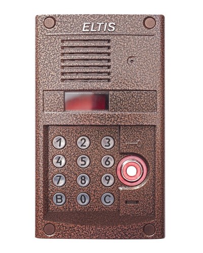 DP300-TD22 (медь). Блок вызова домофона. ELTIS в Костроме