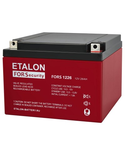 ETALON FORS 1226. Аккумулятор герметичный свинцово-кислотный. ETALON в Костроме