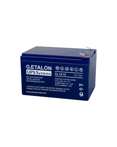 G.ETALON GL 12-12. Аккумулятор герметичный свинцово-кислотный. ETALON в Костроме
