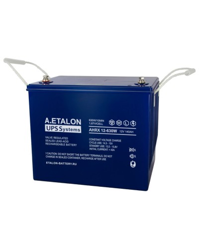 A.ETALON AHRX 12-630W (140). Аккумулятор герметичный свинцово-кислотный. ETALON в Костроме