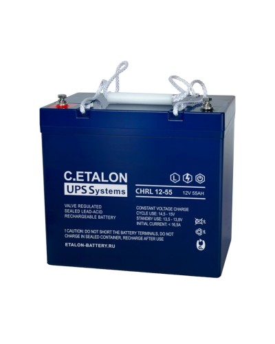 C.ETALON CHRL 12-55. Аккумулятор герметичный свинцово-кислотный. ETALON в Костроме