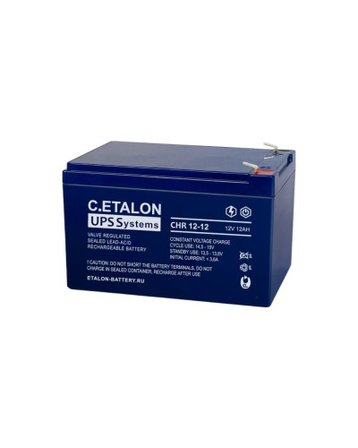 C.ETALON CHR 12-12. Аккумулятор герметичный свинцово-кислотный. ETALON в Костроме