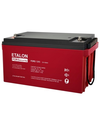 ETALON FORS 1265. Аккумулятор герметичный свинцово-кислотный. ETALON в Костроме