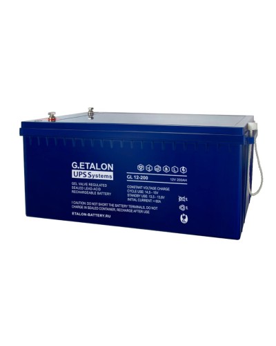 G.ETALON GL 12-200. Аккумулятор герметичный свинцово-кислотный. ETALON в Костроме