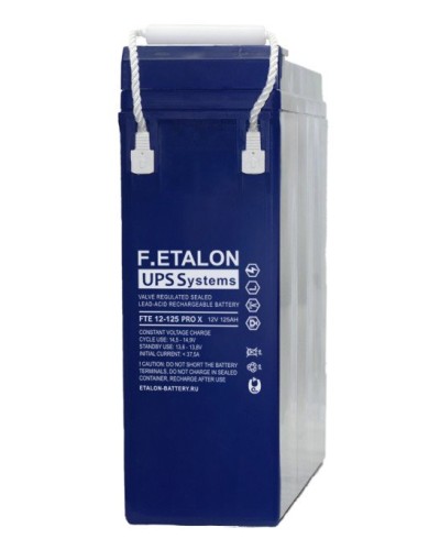 F.ETALON FTE 12-125 PRO X. Аккумулятор герметичный свинцово-кислотный. ETALON в Костроме