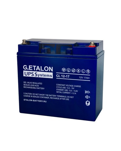 G.ETALON GL 12-17. Аккумулятор герметичный свинцово-кислотный. ETALON в Костроме