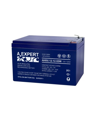 A.EXPERT AHRX 12-12-52W. Аккумулятор герметичный свинцово-кислотный. EXPERT в Костроме