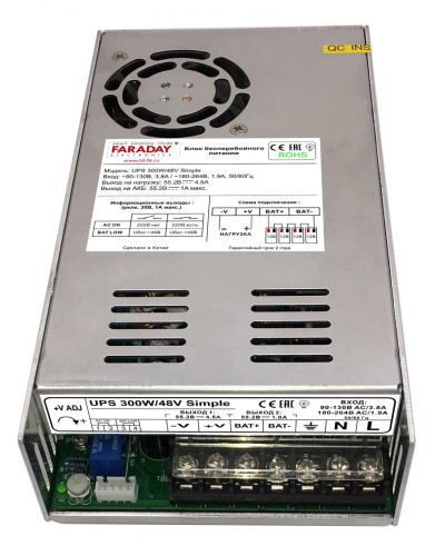 UPS 300W/48V Simple. Блок бесперебойного питания. FARADAY в Костроме