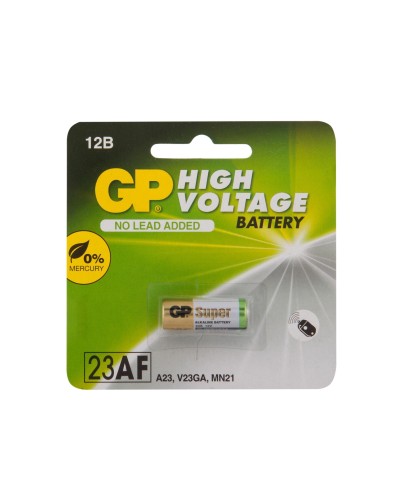 GP 23AF (GP 23AFRA-2F1), БЛИСТЕР. Высоковольтная батарейка 12В. GP Batteries в Костроме