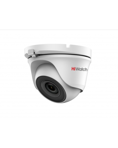 DS-T203(B) (2.8 mm). Бюджетная видеокамера мультиформатная купольная. HiWatch в Костроме