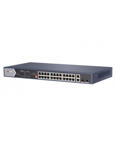 DS-3E0528HP-E. Коммутатор с питанием POE. Hikvision в Костроме